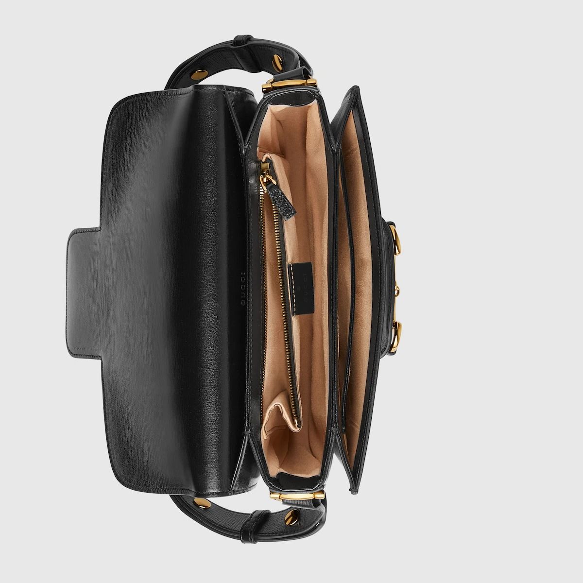  Túi Nữ Gucci Horsebit 1955 Shoulder Bag 'Black' 