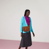  Túi Nữ Gucci Horsebit 1955 Shoulder Bag 'Brown' 