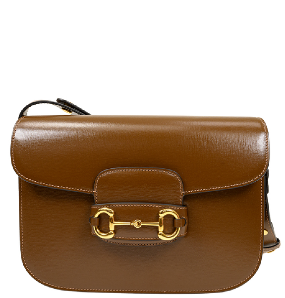  Túi Nữ Gucci Horsebit 1955 Shoulder Bag 'Brown' 