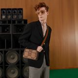  Túi Nữ Gucci Jumbo GG Mini Bag 'Camel Ebony' 