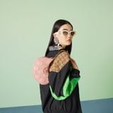  Túi Nữ Gucci Matelassé Mini Bag 'Light Pink' 