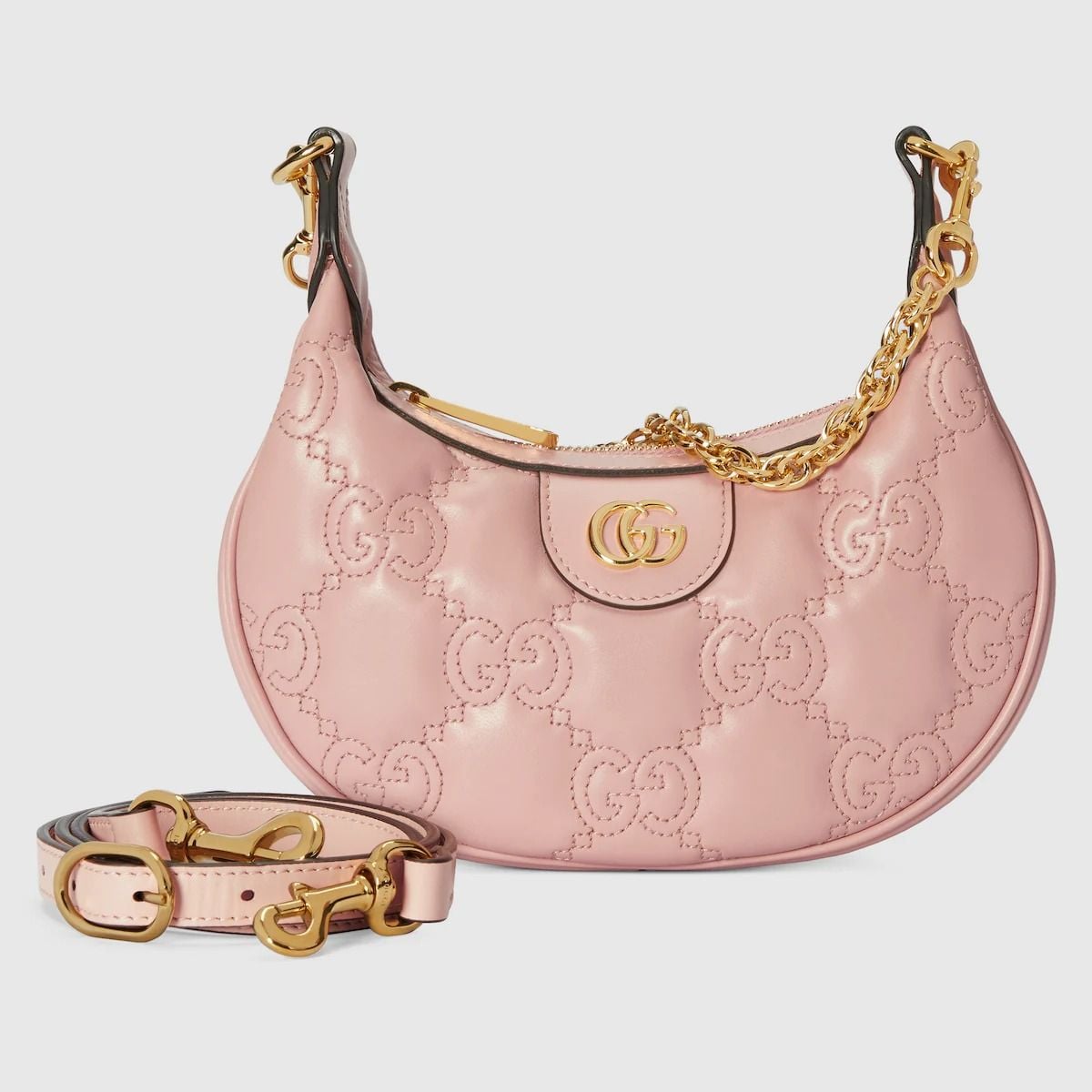  Túi Nữ Gucci Matelassé Mini Bag 'Light Pink' 
