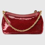  Túi Nữ Gucci Ophidia Small Sequin Handbag 'Red' 