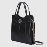  Túi Nữ Gucci Petite GG Medium Tote Bag 'Black' 