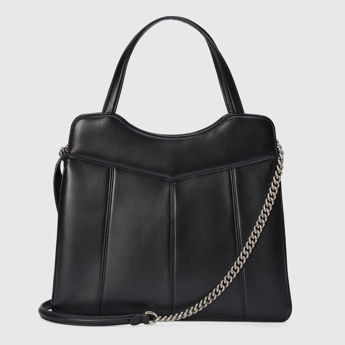  Túi Nữ Gucci Petite GG Medium Tote Bag 'Black' 