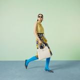  Túi Nữ Gucci Petite GG Medium Tote Bag 'White' 