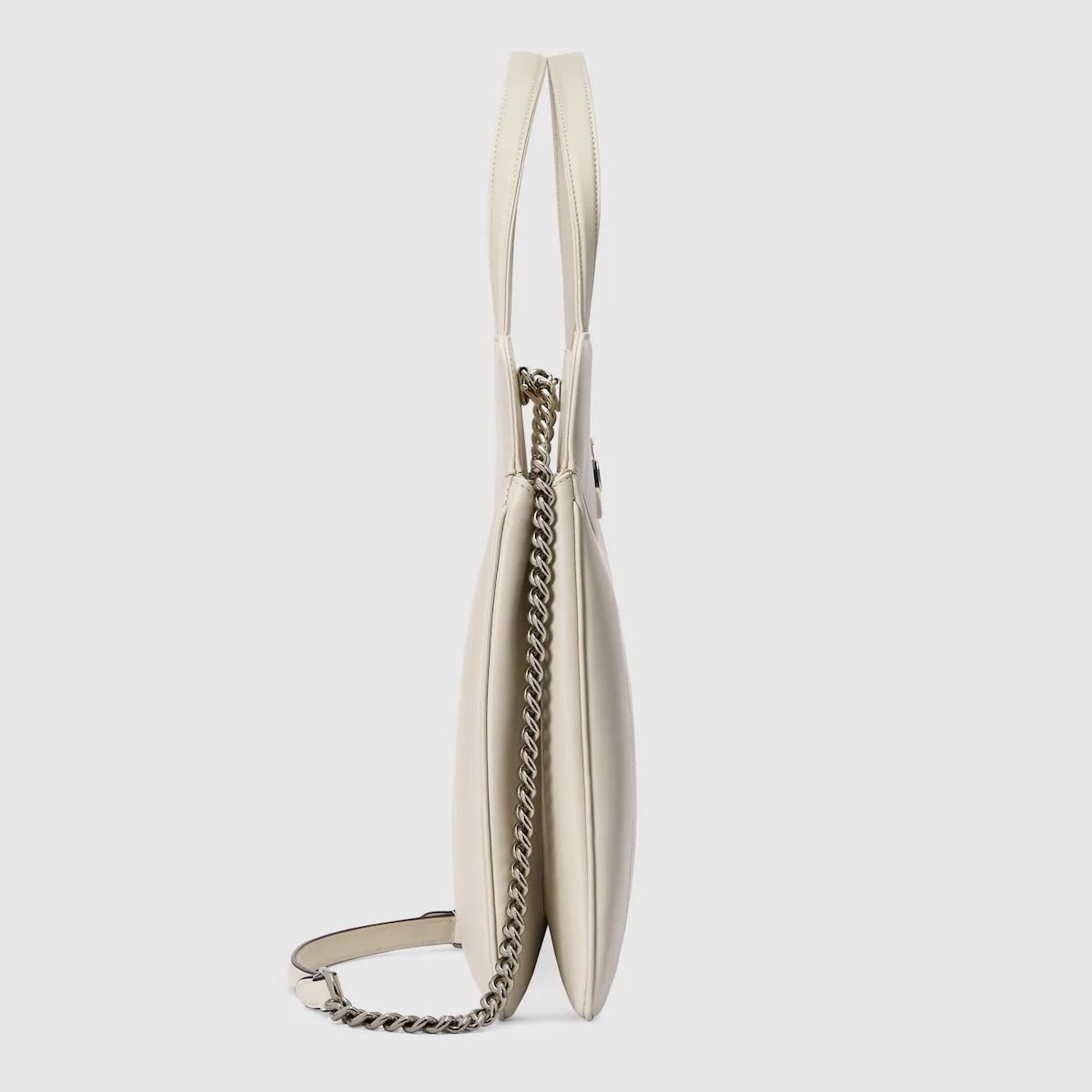  Túi Nữ Gucci Petite GG Medium Tote Bag 'White' 