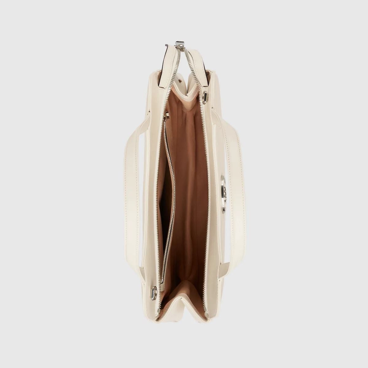  Túi Nữ Gucci Petite GG Medium Tote Bag 'White' 