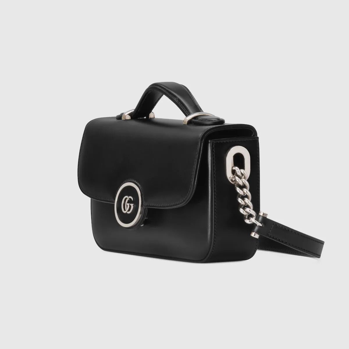  Túi Nữ Gucci Petite GG Mini Shoulder Bag 'Black' 