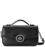  Túi Nữ Gucci Petite GG Mini Shoulder Bag 'Black' 