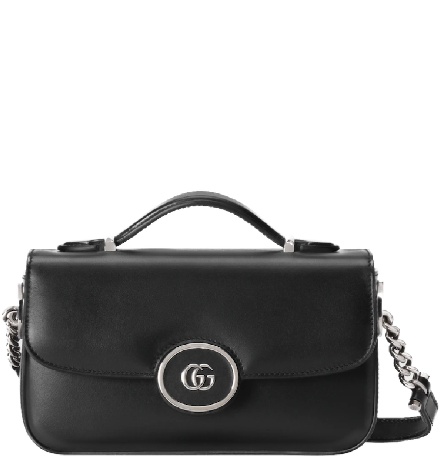  Túi Nữ Gucci Petite GG Mini Shoulder Bag 'Black' 