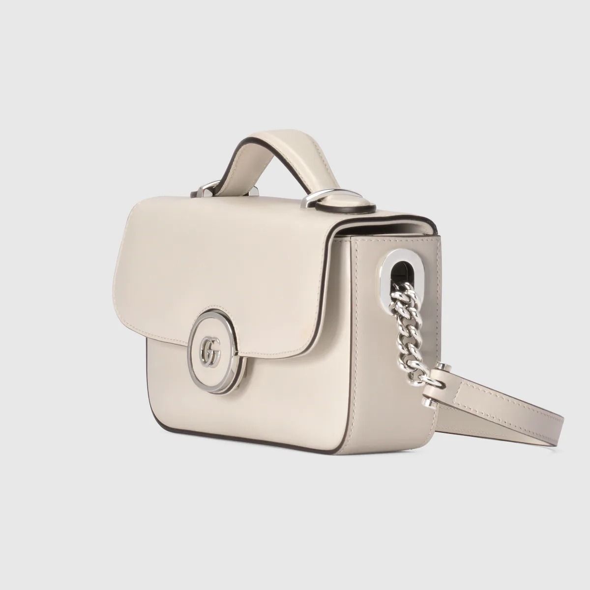 ハンドバッグ GUCCI HAND BAG (739722AACAW 9022) Túi Nữ Gucci Petite GG Mini Shoulder Bag 'White' 739722