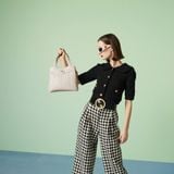  Túi Nữ Gucci Petite GG Small Tote Bag 'White' 