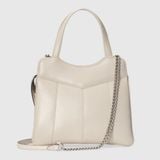  Túi Nữ Gucci Petite GG Small Tote Bag 'White' 