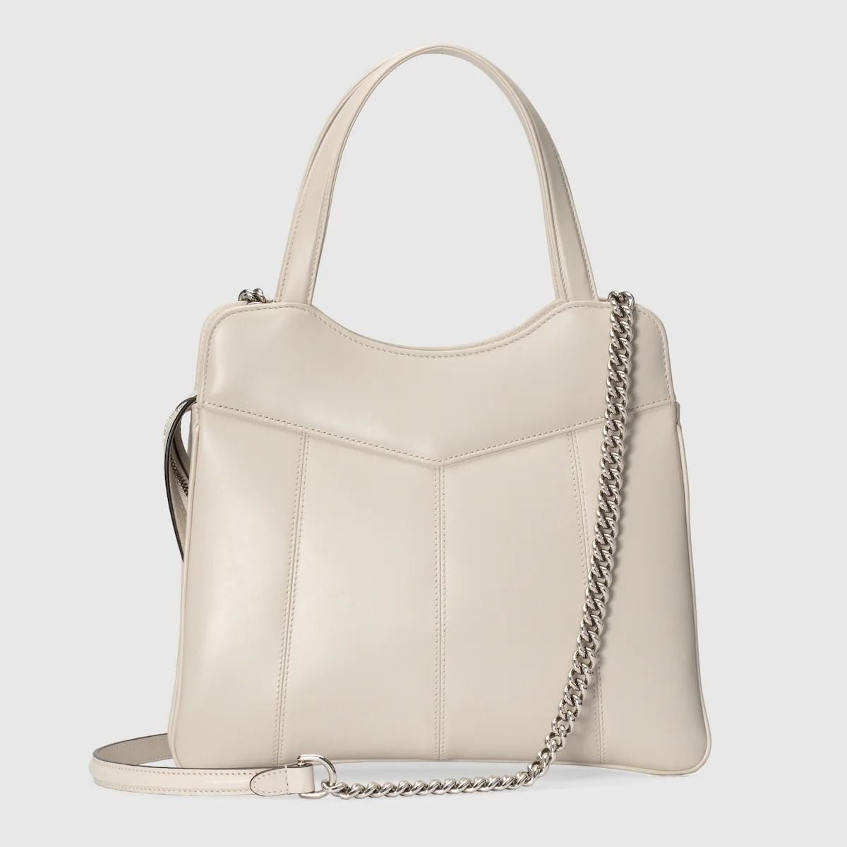  Túi Nữ Gucci Petite GG Small Tote Bag 'White' 