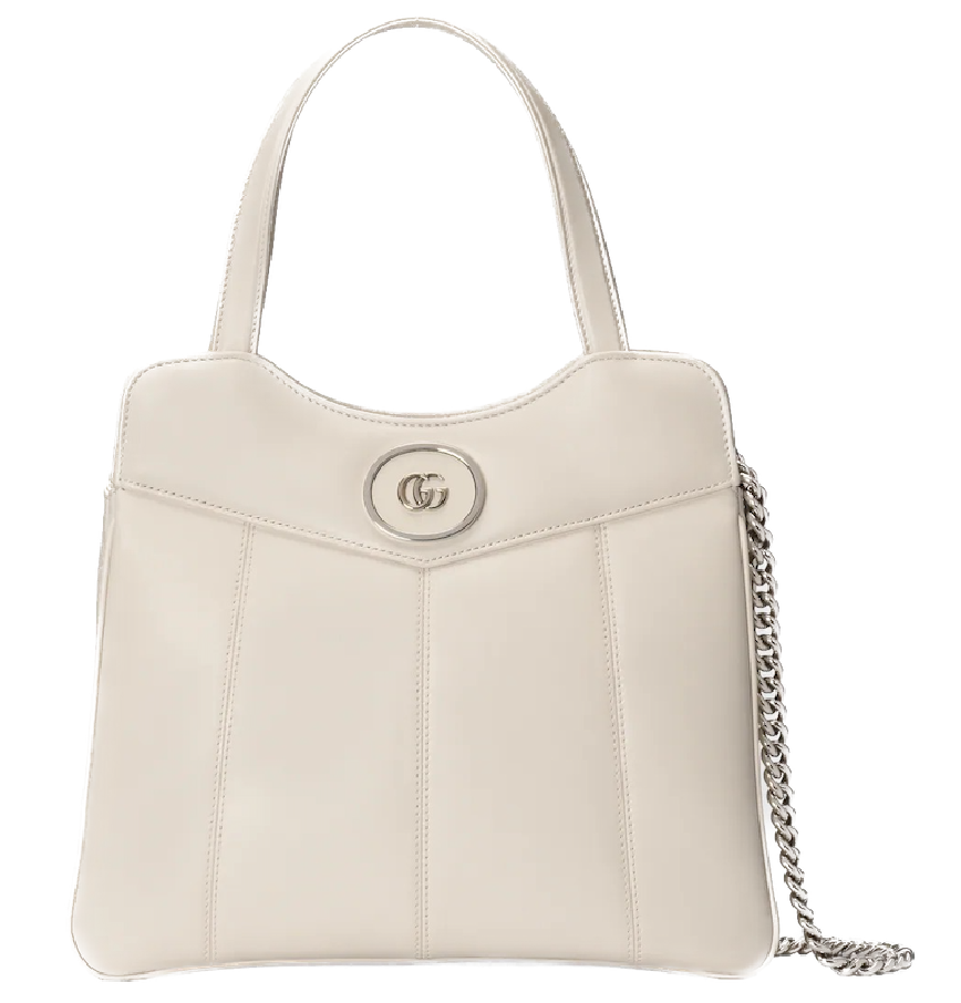  Túi Nữ Gucci Petite GG Small Tote Bag 'White' 