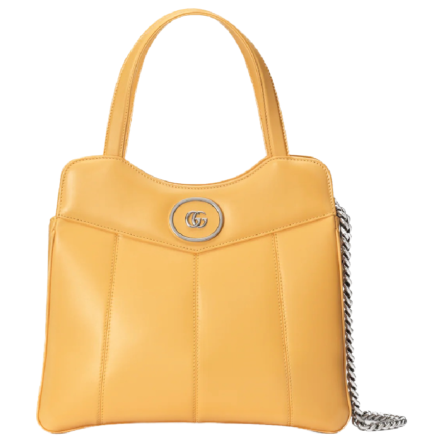  Túi Nữ Gucci Petite GG Small Tote Bag 'Yellow' 