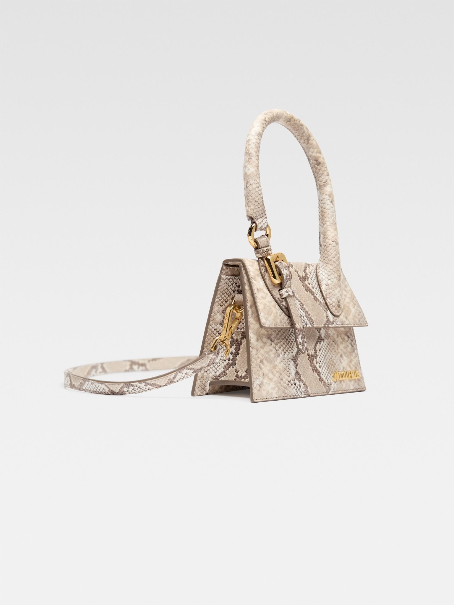  Túi Nữ Jacquemus Medium Chiquito With Buckle 'Beige' 