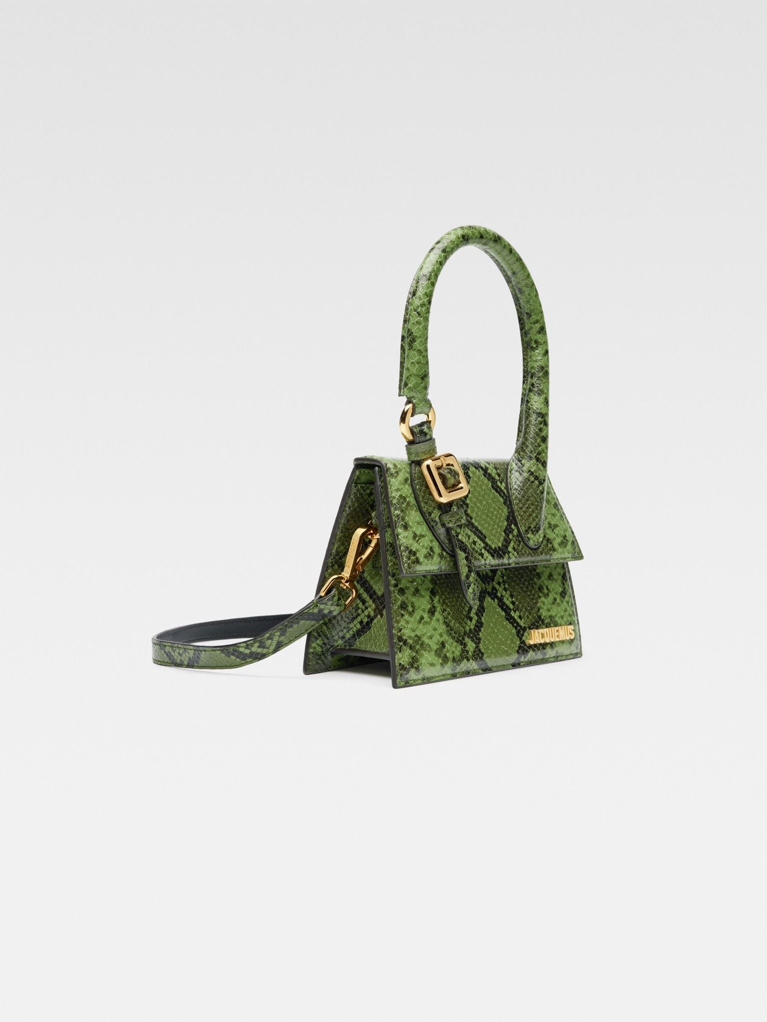  Túi Nữ Jacquemus Medium Chiquito With Buckle 'Green' 