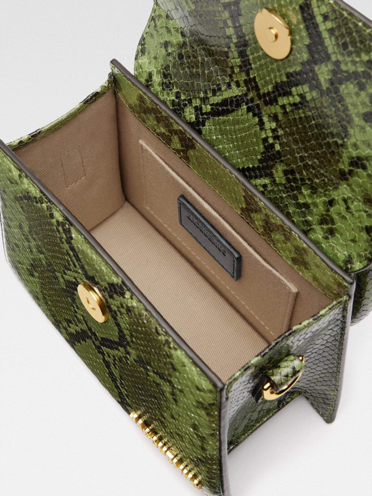  Túi Nữ Jacquemus Medium Chiquito With Buckle 'Green' 