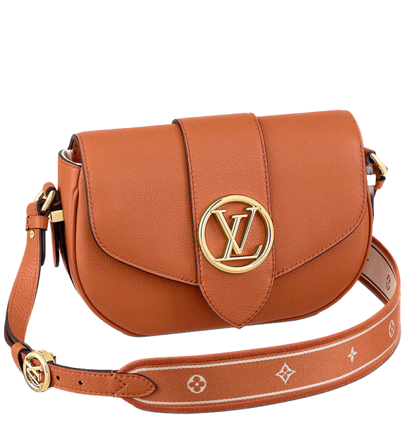  Túi Nữ Louis Vuitton Lv Pont 9 Soft MM 'Sienne Dorée Mocaccino' 