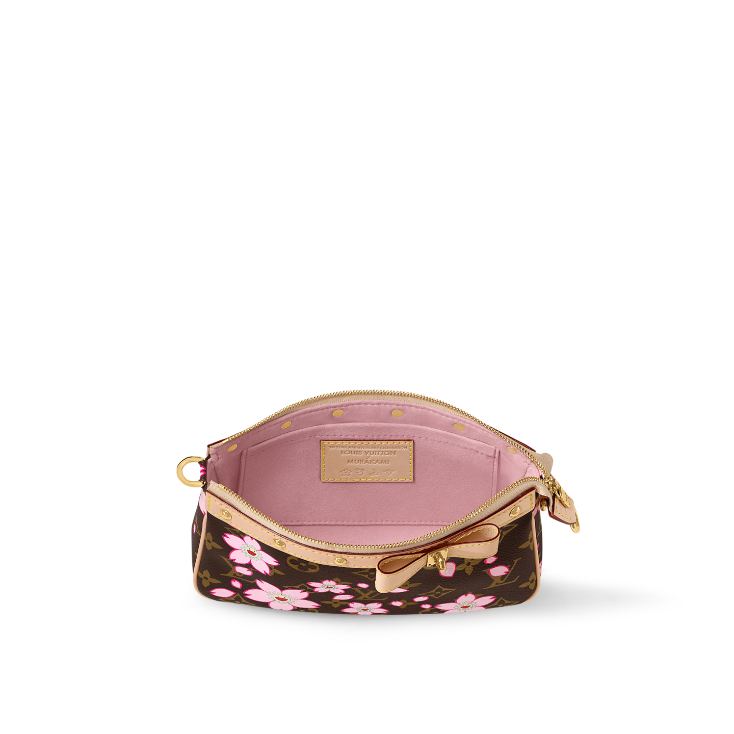  Túi Nữ Louis Vuitton LV x TM Pochette Accessoires Bag 'Sakura Brown' 