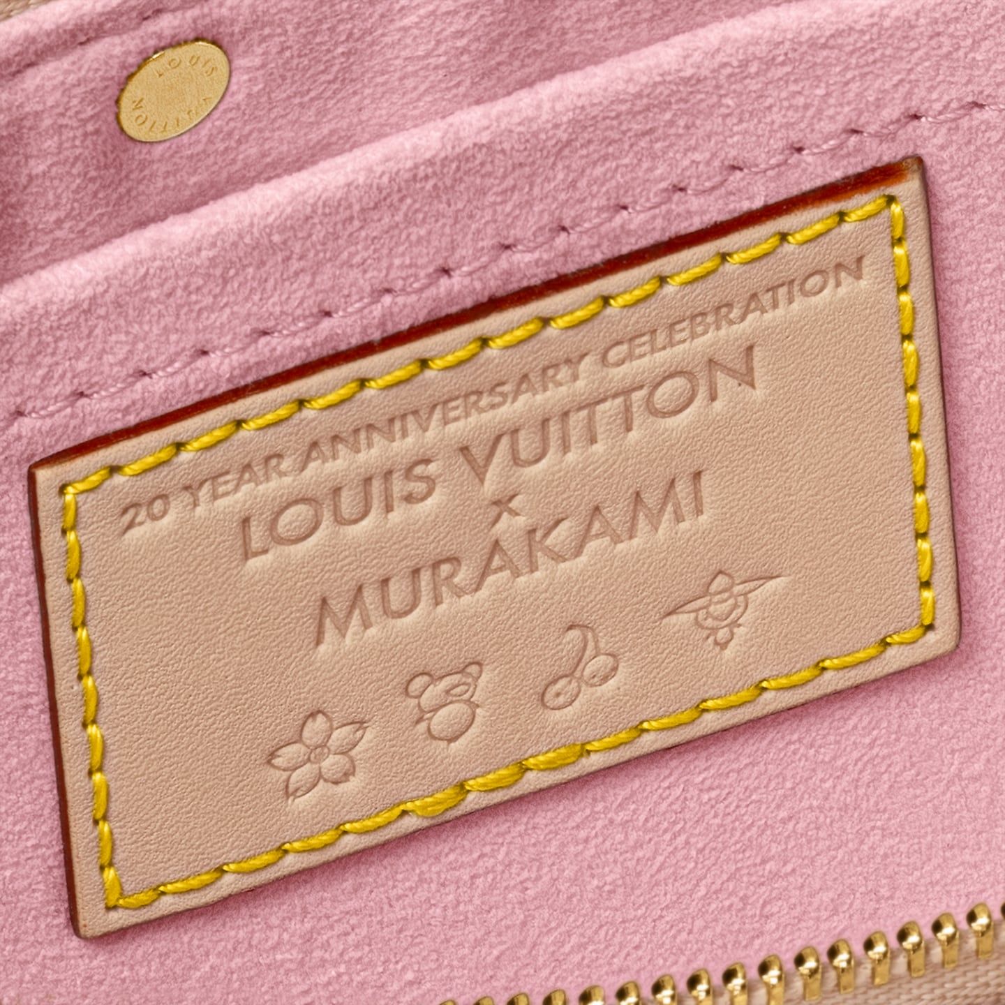  Túi Nữ Louis Vuitton LV x TM Pochette Accessoires Bag 'Sakura Brown' 