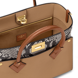  Túi Nữ Louis Vuitton On My Side MM Tote Bag 'Arizona Beige Tan' 