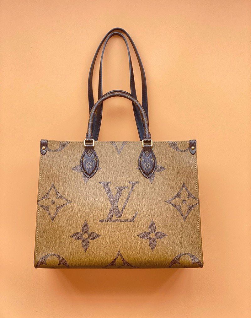 Túi Nữ Louis Vuitton Onthego MM 'Monogram Beige' M45321 – LUXITY