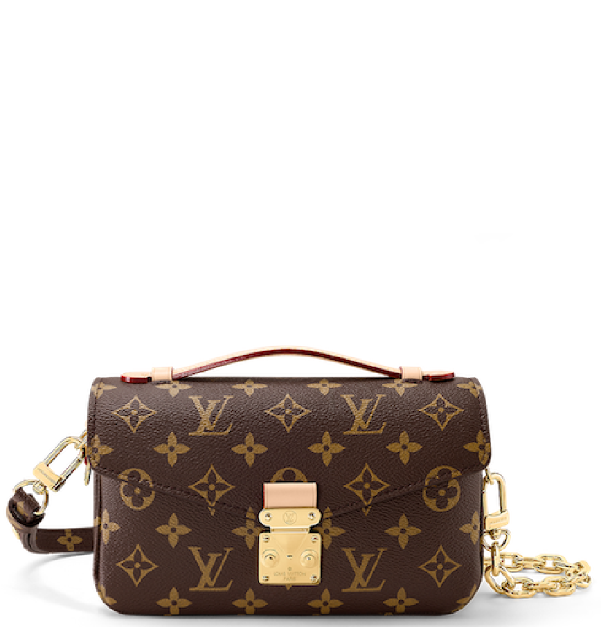 Túi Nữ Louis Vuitton Pochette Métis East West 'Monogram Coated