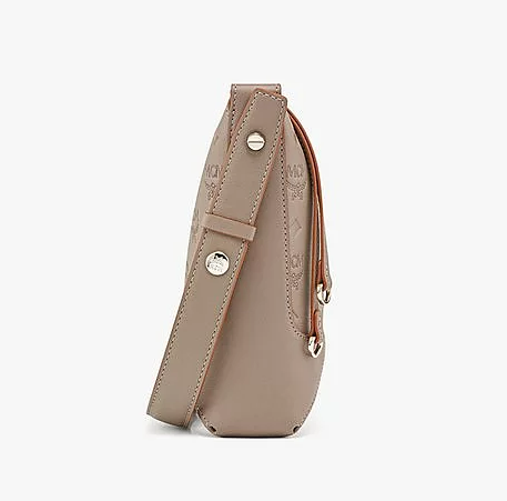  Túi Nữ MCM Klara Shoulder Bag Monogram Leather 'Beige' 