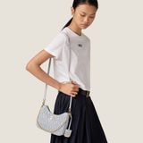  Túi Nữ Miu Miu Matelassé Shoulder Bag 'Cornflower' 