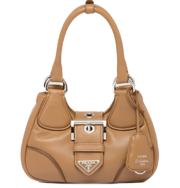  Túi Nữ Prada Moon Padded Leather Bag 'Caramel' 