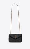  Túi Nữ Saint Laurent Puffer Toy Bag In Quilted Lambskin 'Black' 