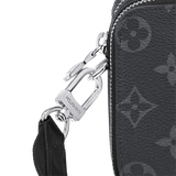  Túi Nam Louis Vuitton Alpha Wearable Wallet 'Black' 