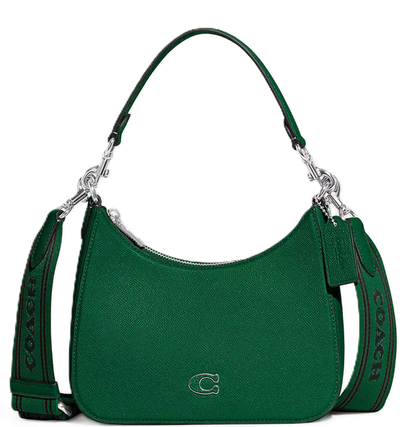  Túi Nữ Coach Hobo Signature Canvas Detail 'Green' 