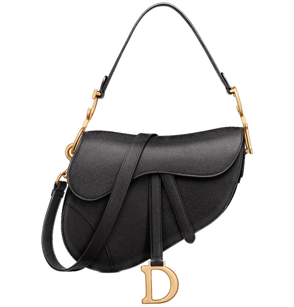  Túi Nữ Dior Saddle Bag With Strap 'Black' 