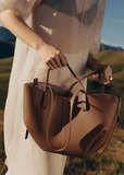  Túi Nữ Polene Cyme Mini Textured 'Camel' 
