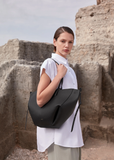  Túi Nữ Polene Cyme Textured 'Black' 