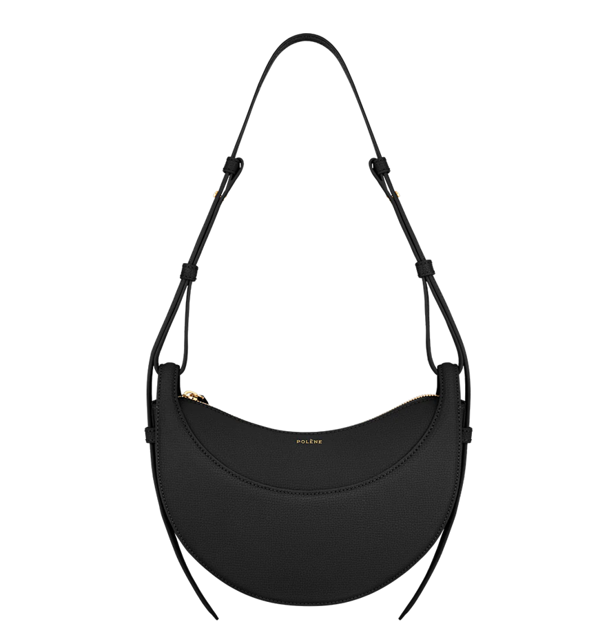  Túi Nũ Polene Numéro Dix Edition Textured 'Black' 