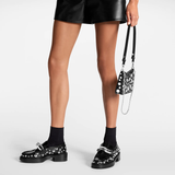  Giày Nữ Louis Vuitton X YK Academy Loafers 'Black Silver' 