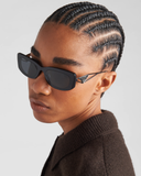  Kính Nữ Prada Symbole Sunglasses 'Black' 