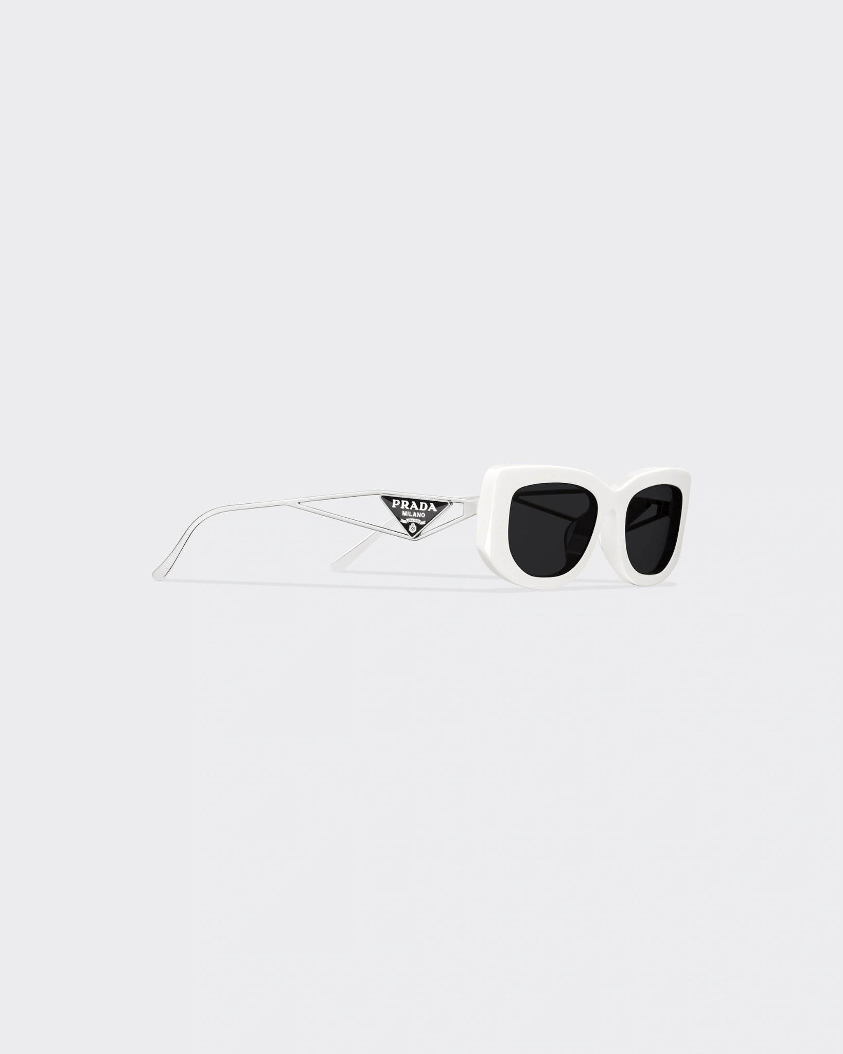 Kính Nữ Prada Symbole Sunglasses 'White'
