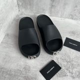  Dép Nam Dolce & Gabbana DG Logo 'Black' 