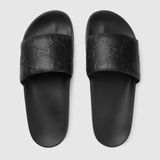  Dép Nam Gucci GG Slide Sandal 'Black' 
