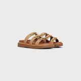  Dép Nữ Celine Tippi Slide 'Milky Brown' 
