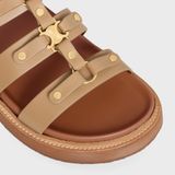  Dép Nữ Celine Tippi Slide 'Milky Brown' 