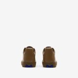  Giày Nam Burberry Leather Box Sneakers 'Shrew' 
