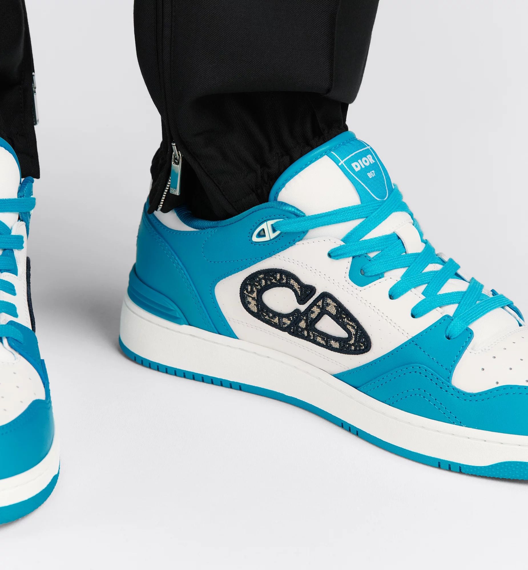  Giày Nam Dior B57 Low-Top Sneaker 'Blue' 