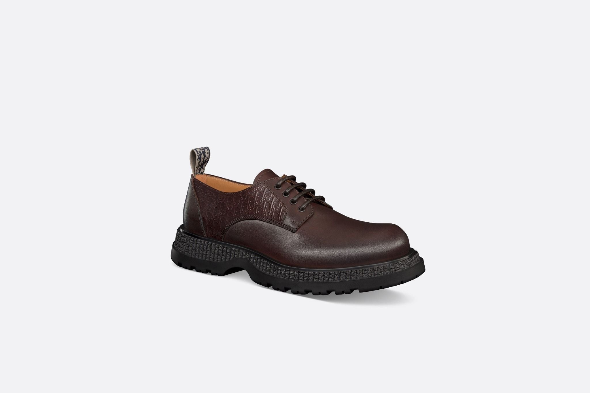 Giày Nam Dior Buffalo Derby Shoe 'Brown' 3DE373ZXK-H750 – LUXITY